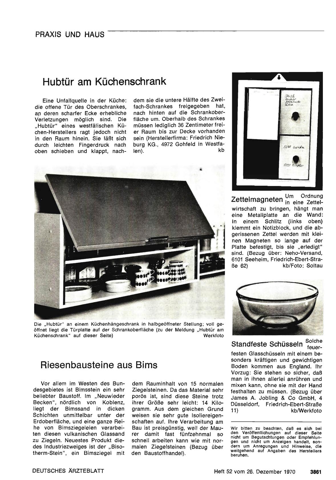 Vorschauseite 1: Hubtür am Küchenschrank