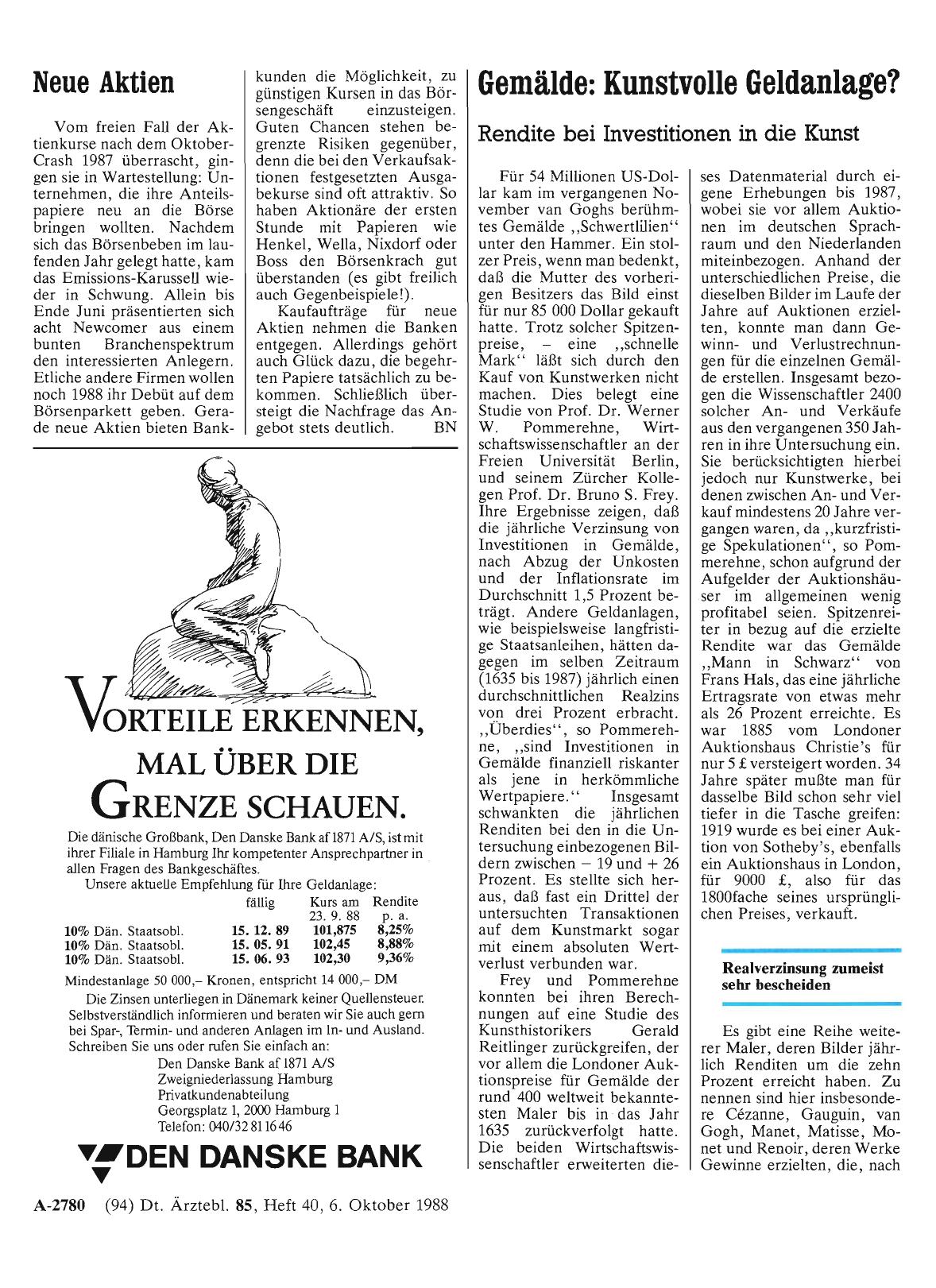 Vorschauseite 1: Neue Aktien