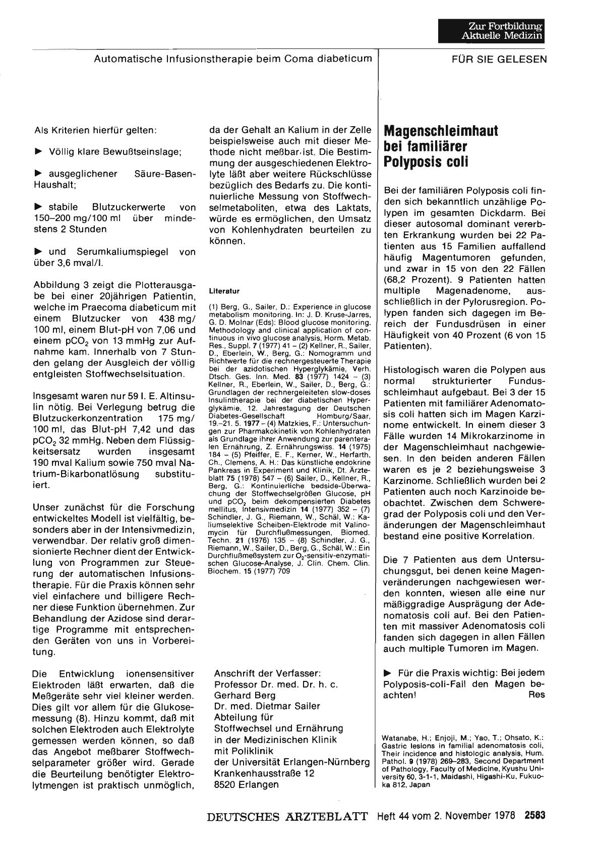 Vorschauseite 1: Magenschleimhaut bei familiärer Polyposis coli