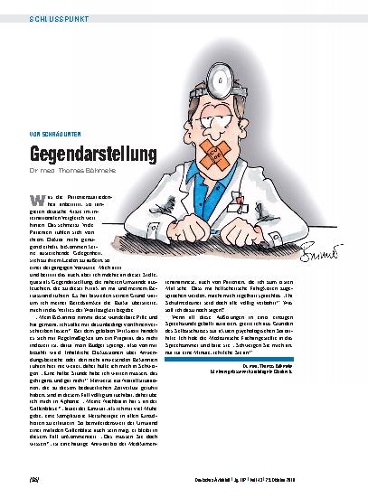 Vorschauseite 1: Von schräg unten: Gegendarstellung