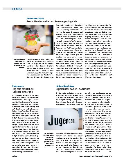 Vorschauseite 1: Kindeswohlgefährdung: Jugendämter melden Höchststand