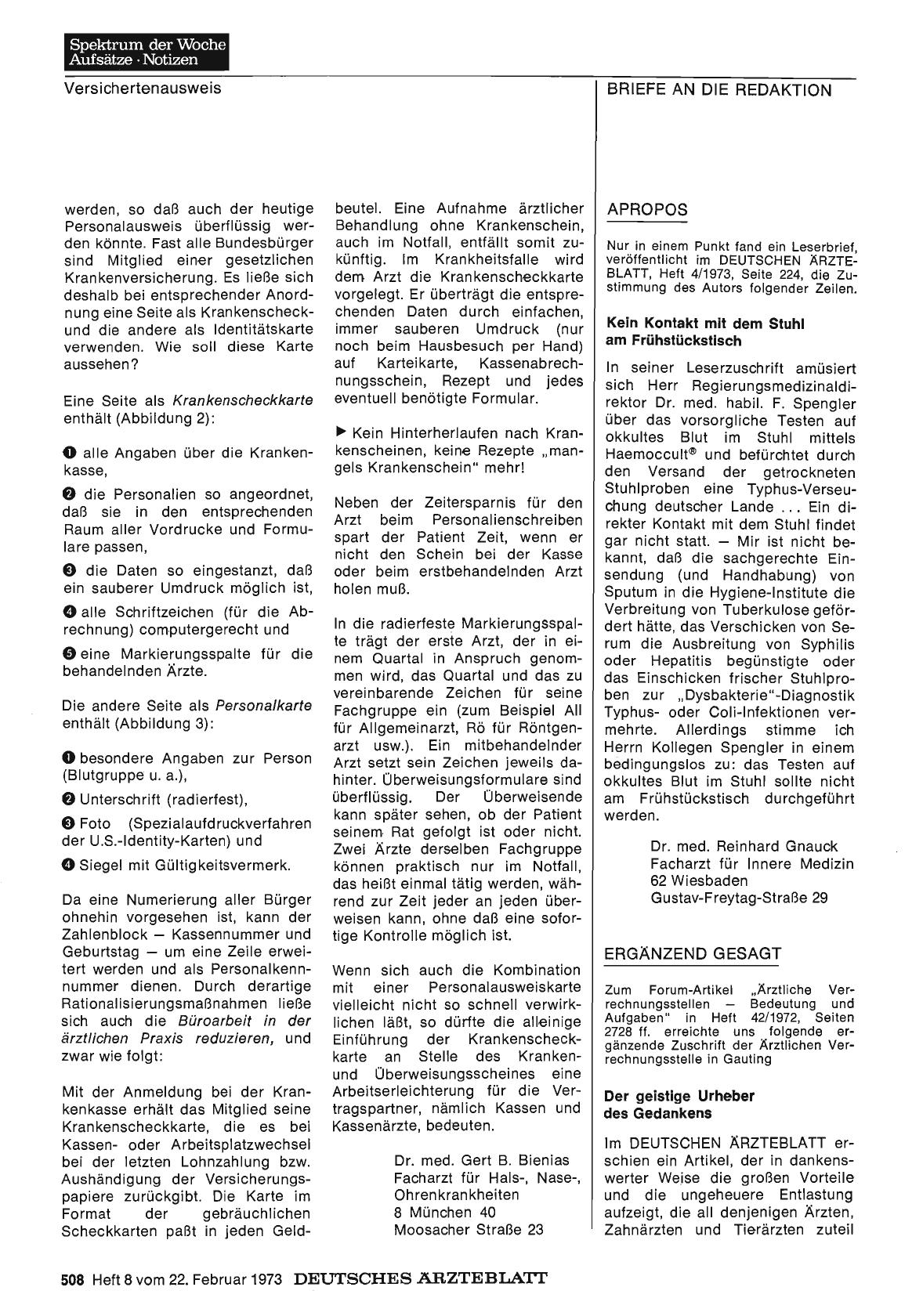 Vorschauseite 1: Ergänzend gesagt: Der geistige Urheber des Gedankens