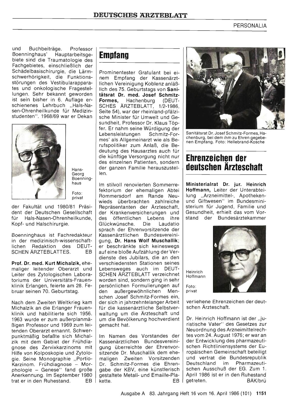 Vorschauseite 1: Empfang