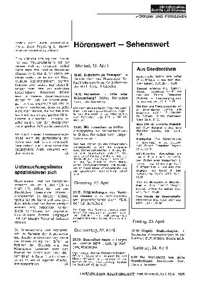Vorschauseite 1: Hessen: Untersuchungsämter spezialisieren sich