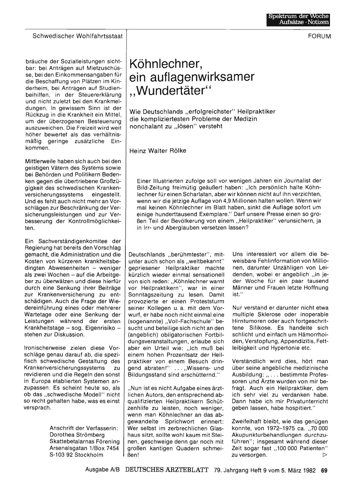 Vorschauseite 1: Köhnlechner, ein auflagenwirksamer „Wundertäter“