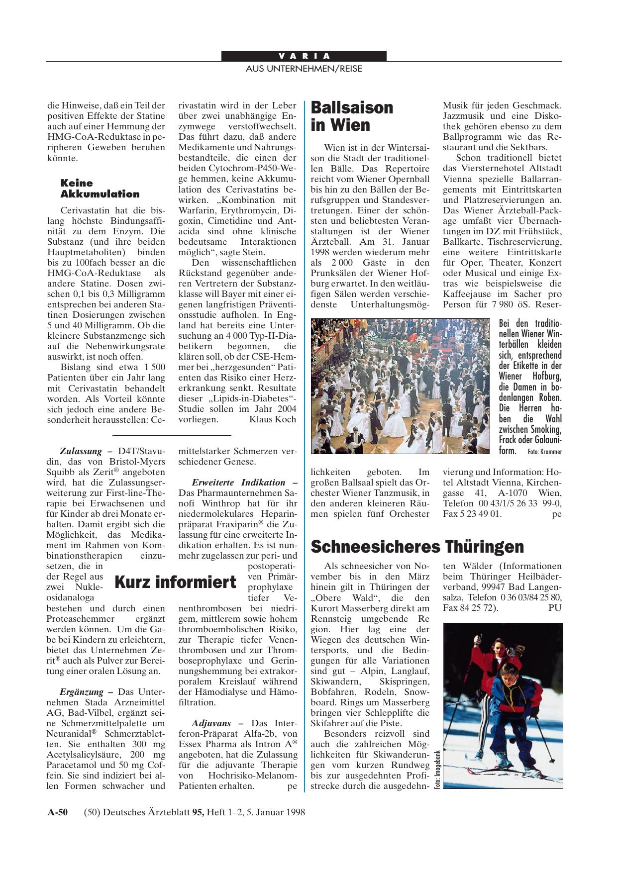 Vorschauseite 1: Kurz informiert