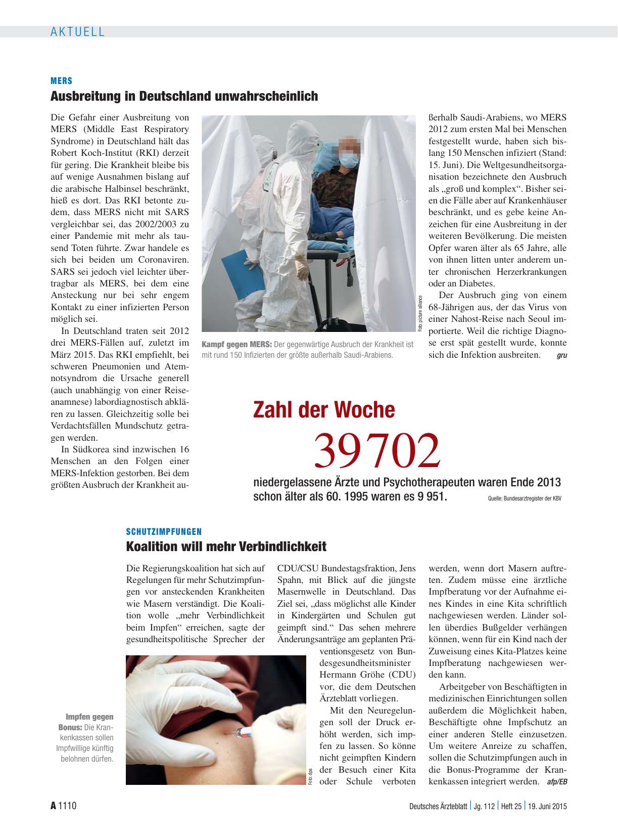 Vorschauseite 1: Zahl der Woche 39 702