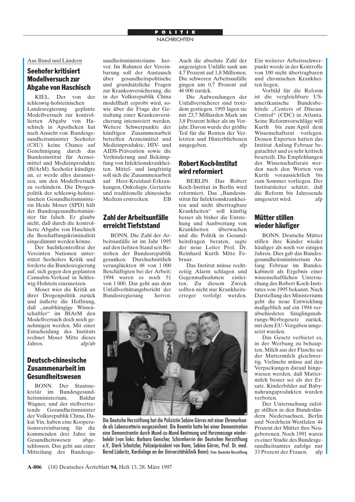 Vorschauseite 1: Robert Koch-Institut wird reformiert