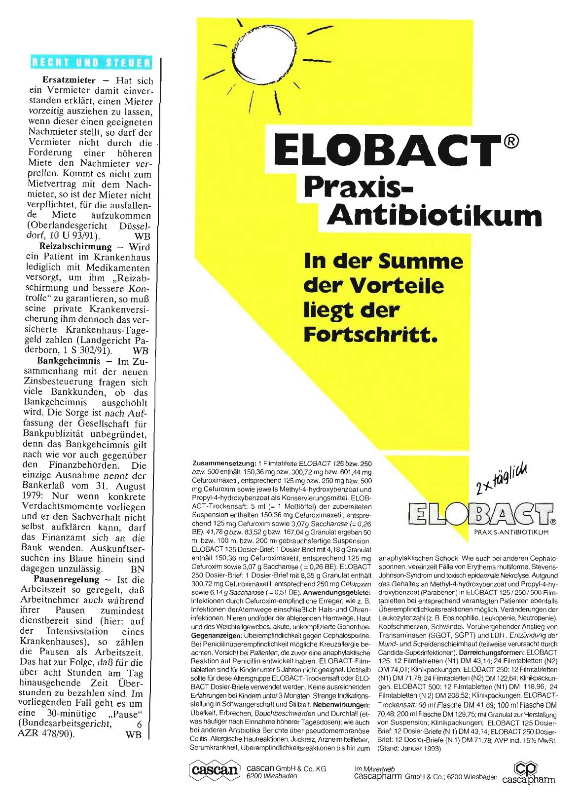 Vorschauseite 1: Recht und Steuer
