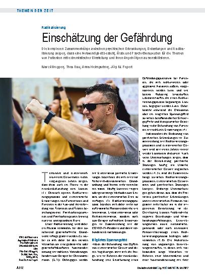 Vorschauseite 1: Radikalisierung: Einschätzung der Gefährdung
