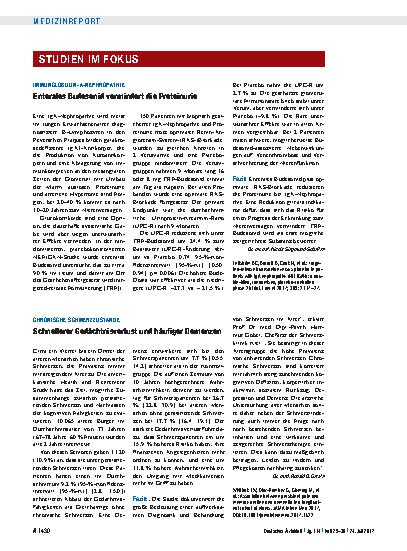 Vorschauseite 1: Immunglobulin-A-Nephropathie: Enterales Budesonid vermindert die Proteinurie