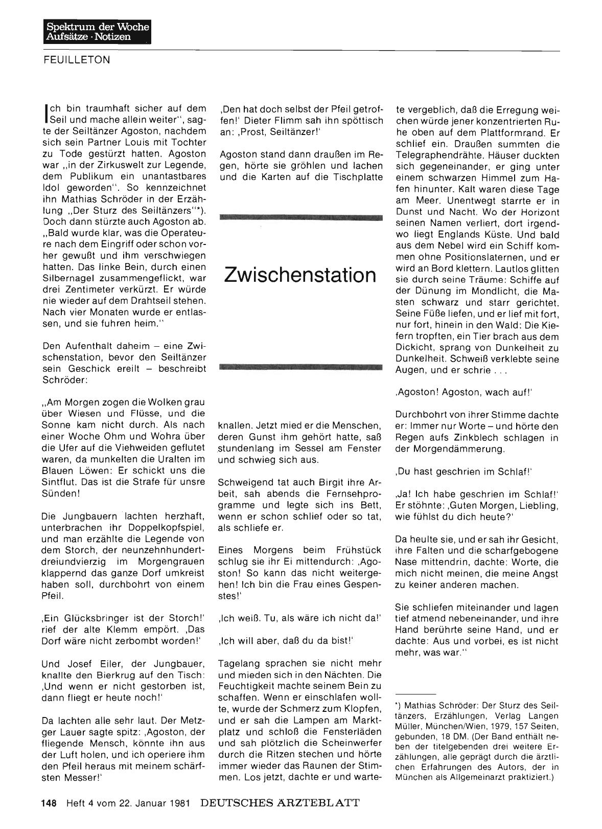 Vorschauseite 1: Zwischenstation