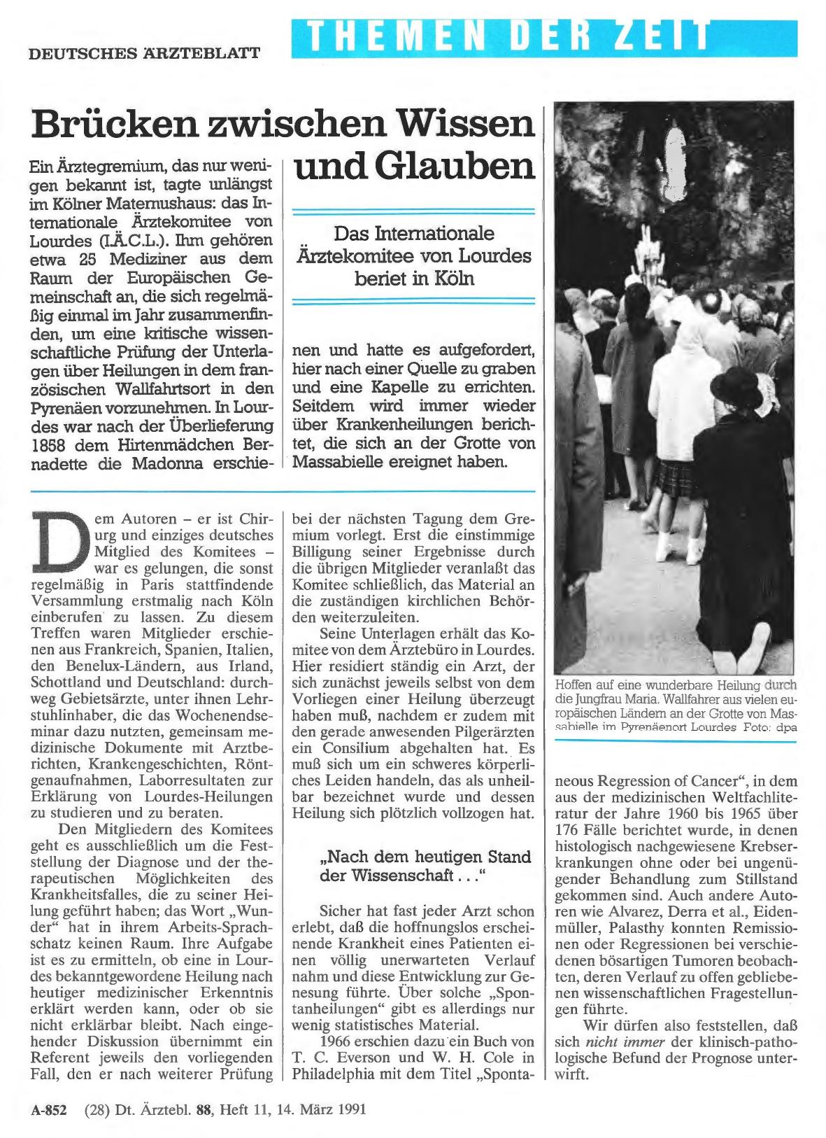 Vorschauseite 1: Brücken zwischen Wissen und Glauben