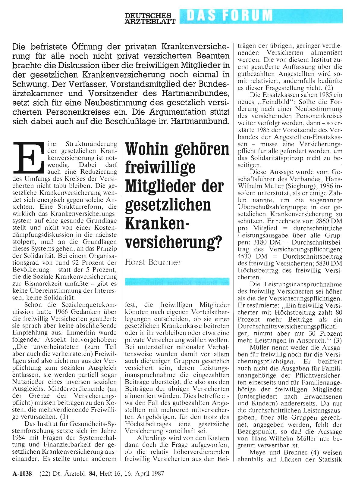 Vorschauseite 1: Wohin gehören freiwillige Mitglieder der gesetzlichen Krankenversicherung?