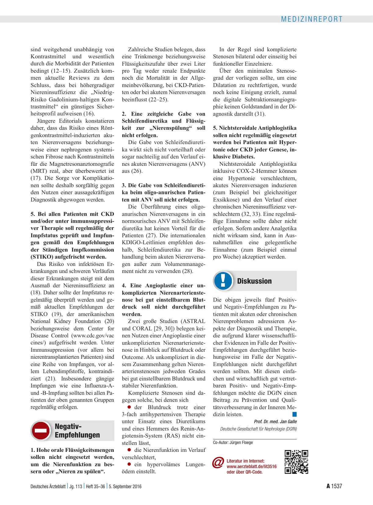 Vorschauseite 3: Klug entscheiden: .. . in der Nephrologie