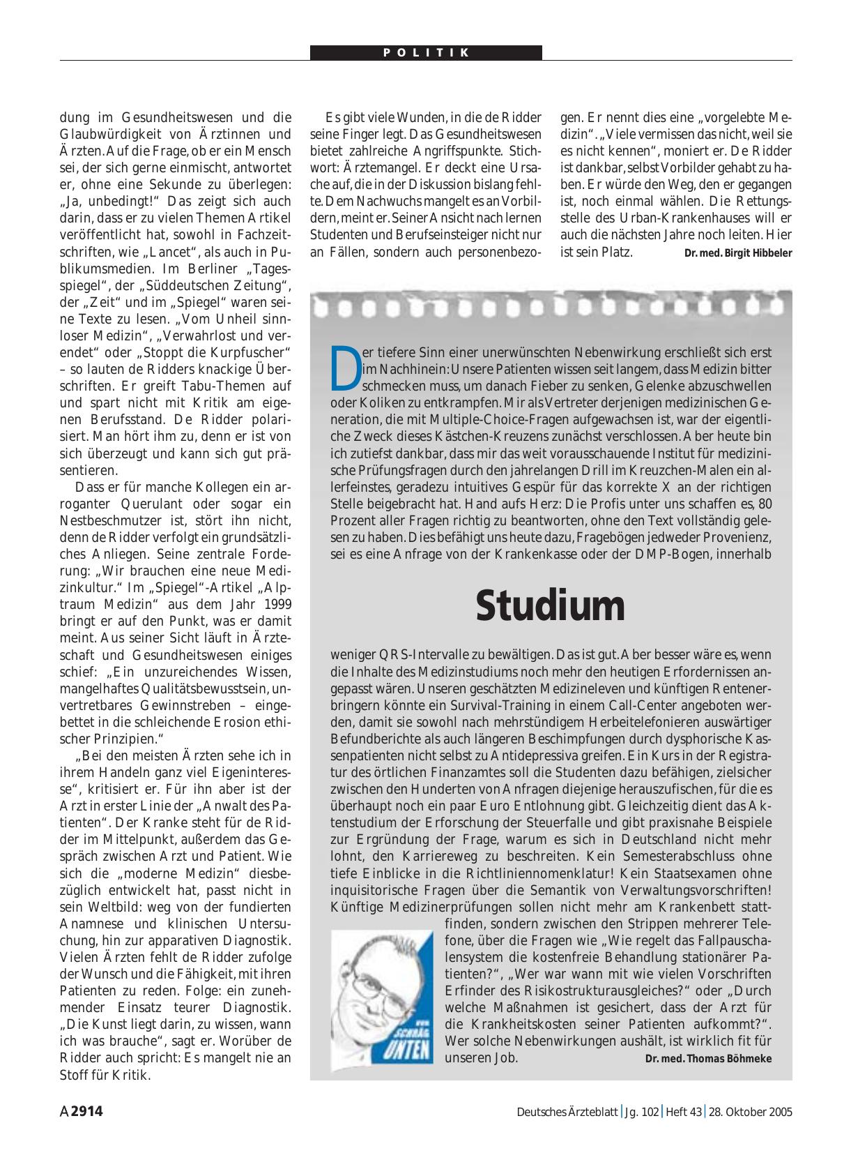 Vorschauseite 1: Studium