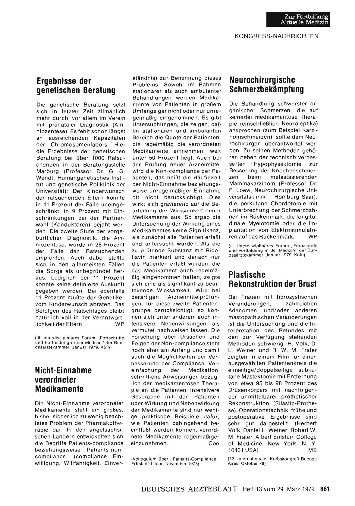 Vorschauseite 1: Neurochirurgische Schmerzbekämpfung