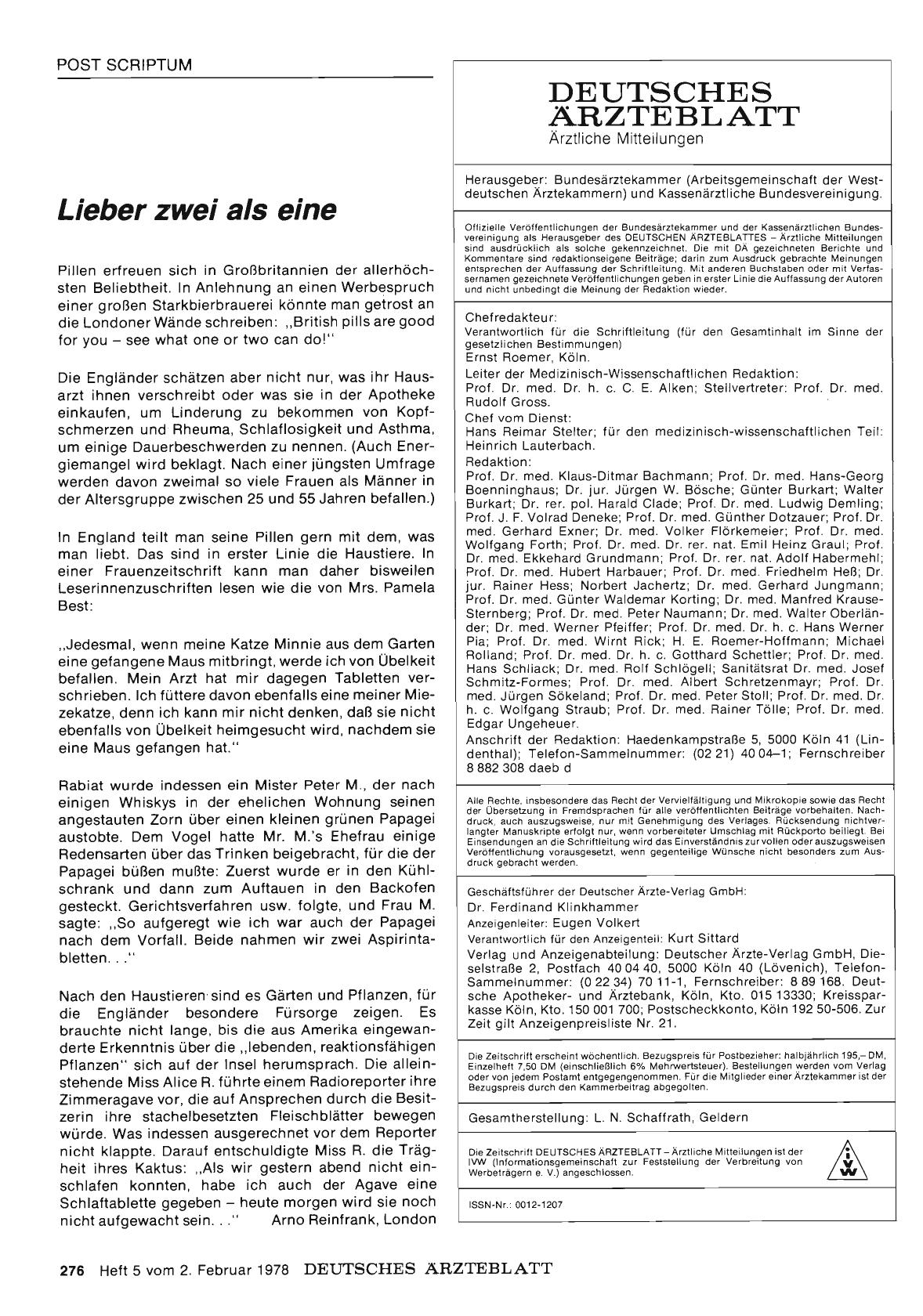 Vorschauseite 1: Lieber zwei als eine