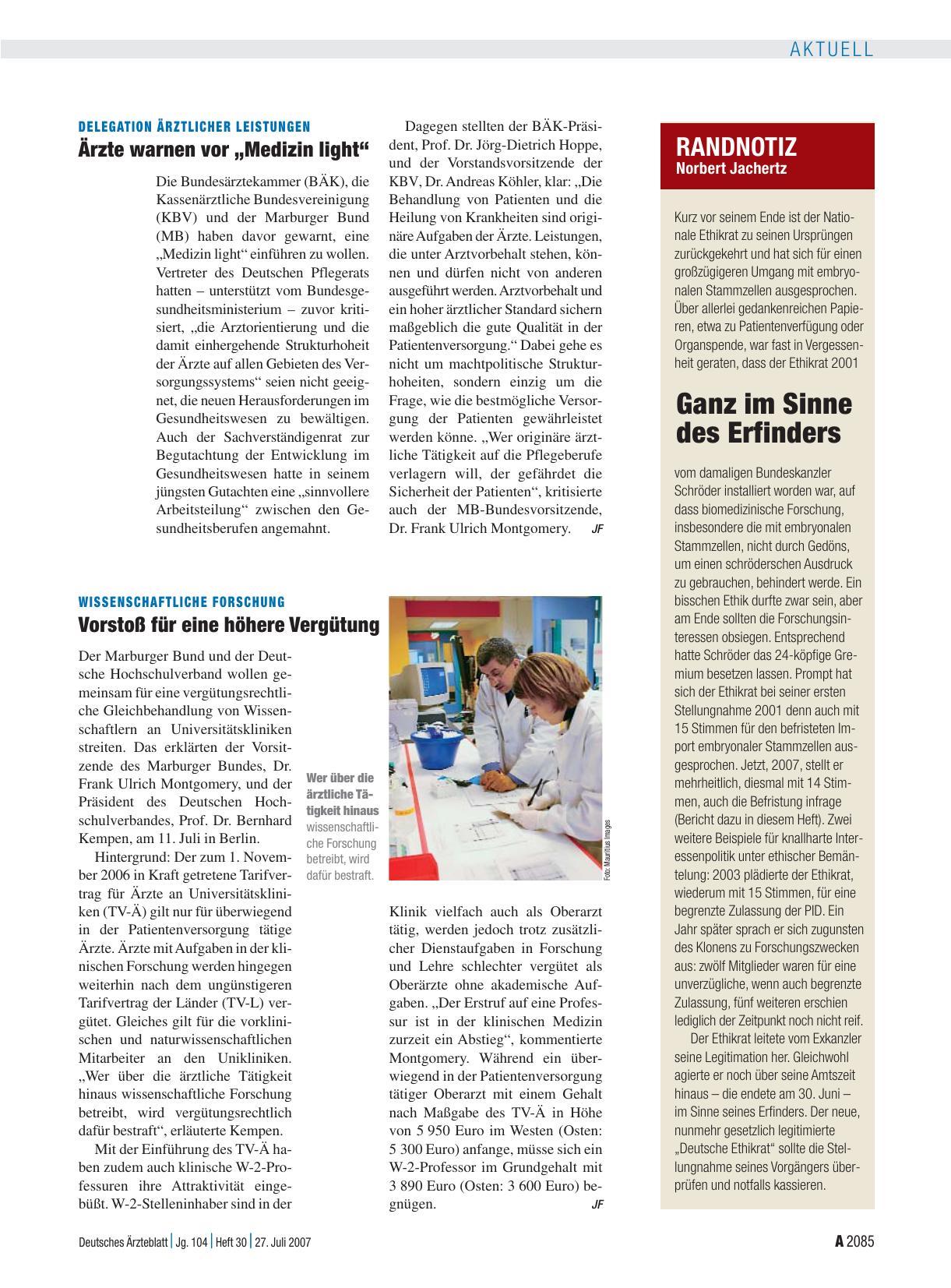 Vorschauseite 1: Randnotiz: Ganz im Sinne des Erfinders
