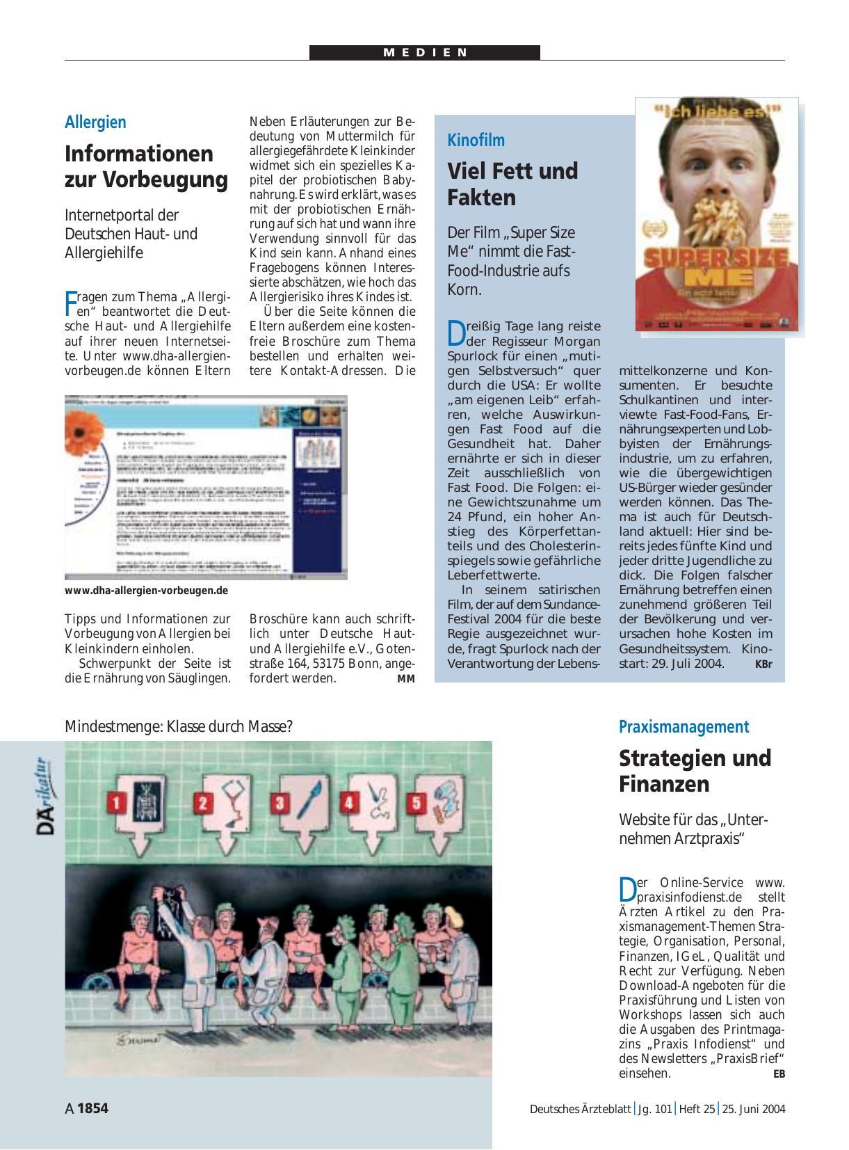 Vorschauseite 1: Praxismanagement: Strategien und Finanzen