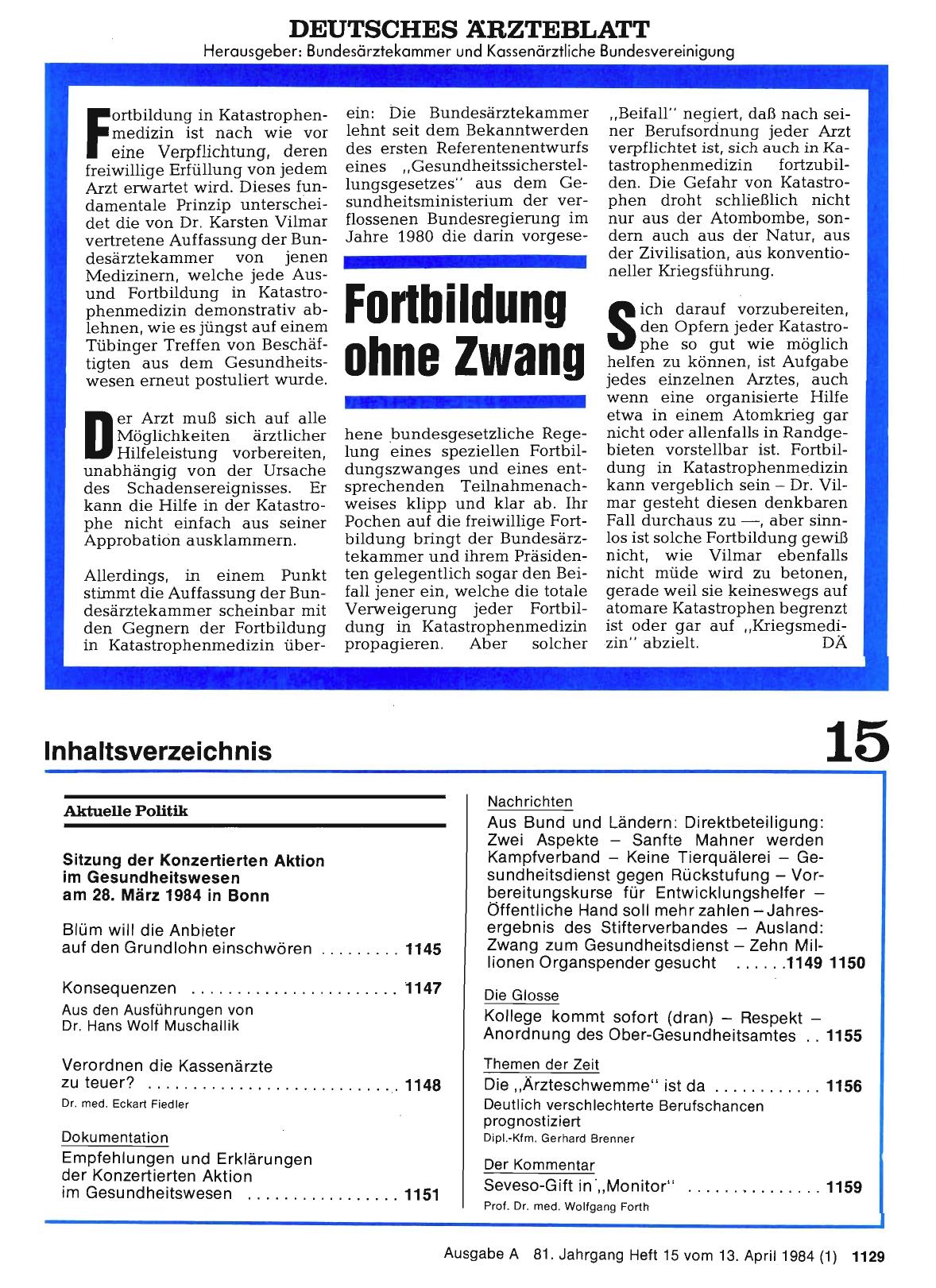 Vorschauseite 1: Fortbildung ohne Zwang