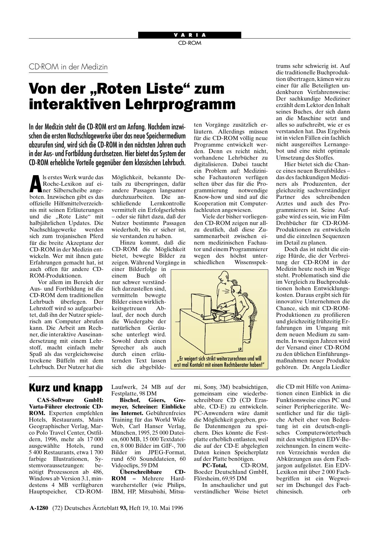 Vorschauseite 1: Kurz und knapp