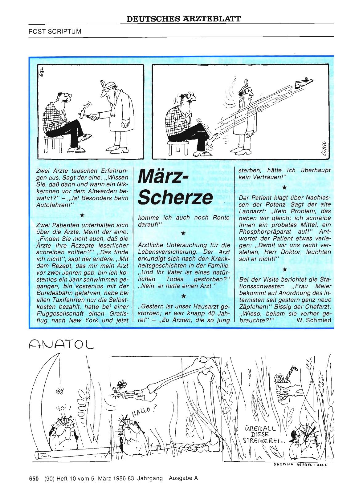 Vorschauseite 1: März-Scherze