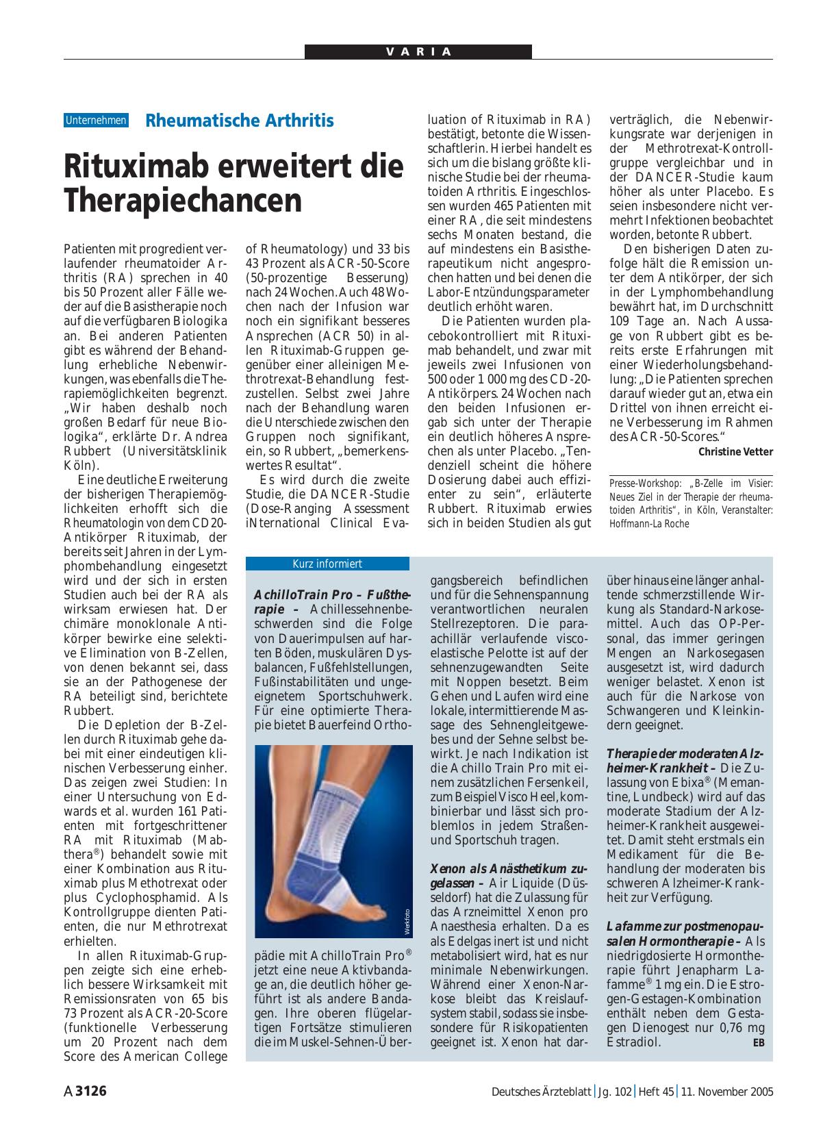Vorschauseite 1: Kurz informiert