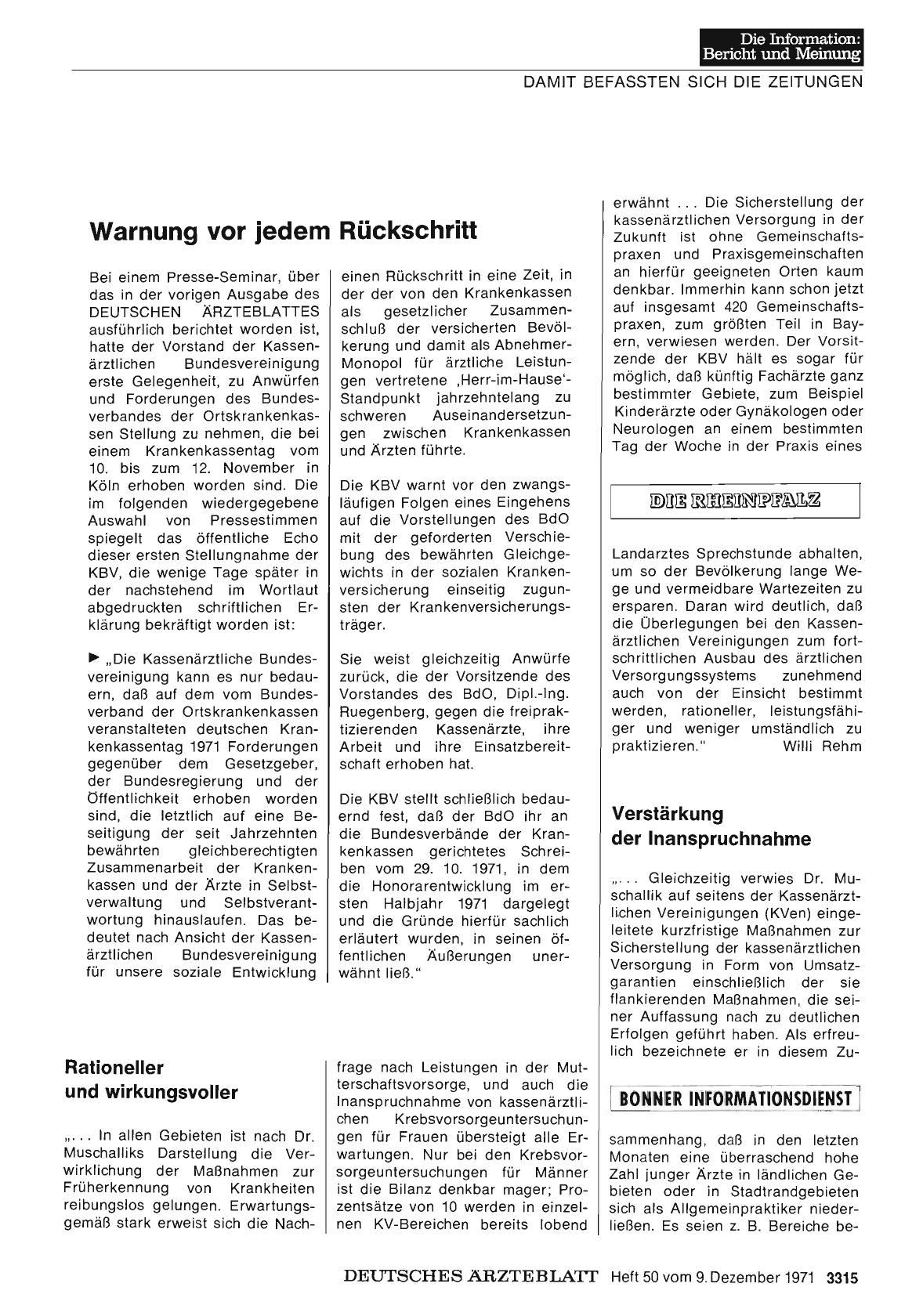 Vorschauseite 1: Rationeller und wirkungsvoller