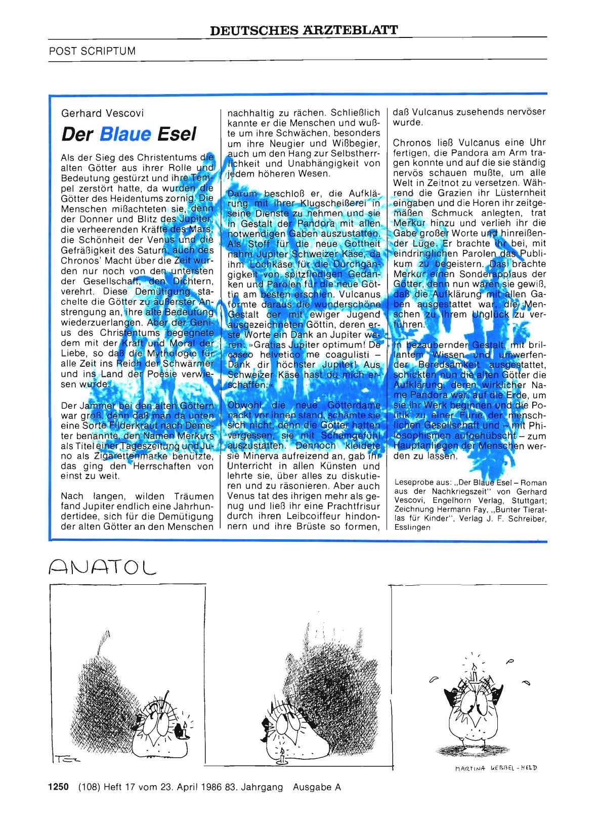 Vorschauseite 1: Der Blaue Esel