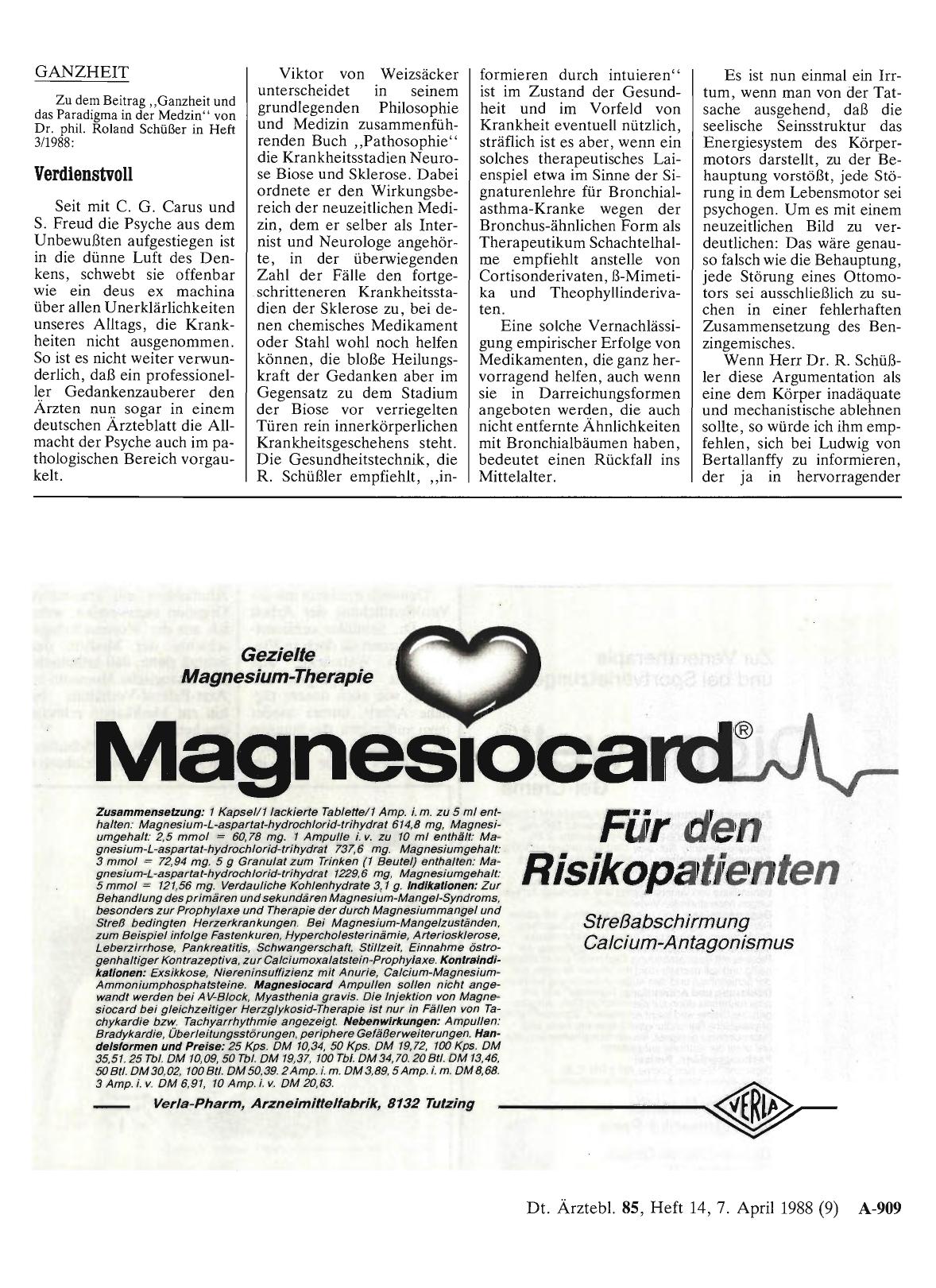 Vorschauseite 1: GANZHEIT: Verdienstvoll