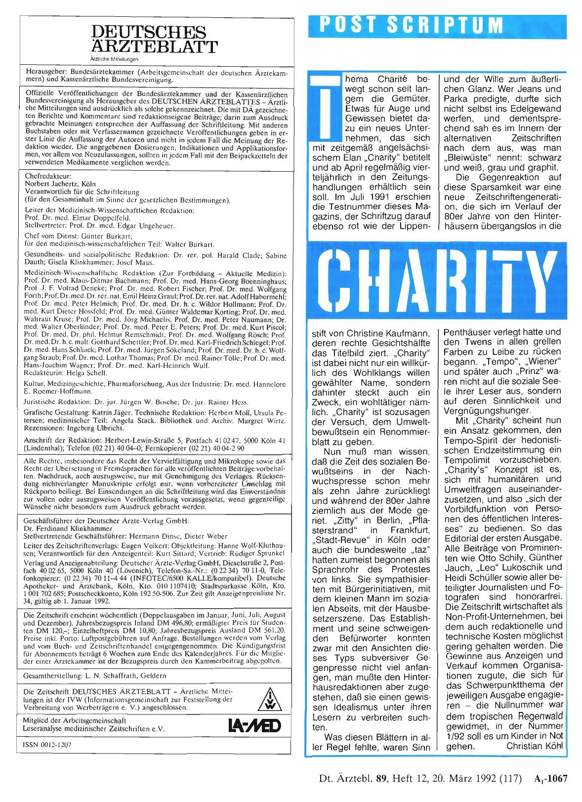 Vorschauseite 1: Charity