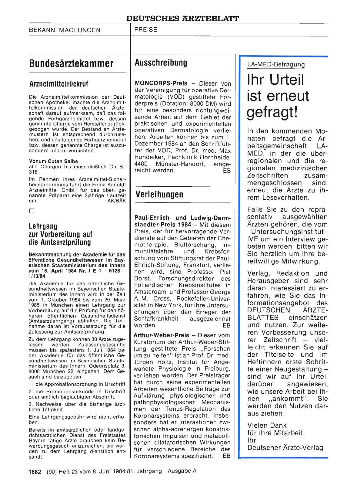 Vorschauseite 1: Arzneimittelrückruf