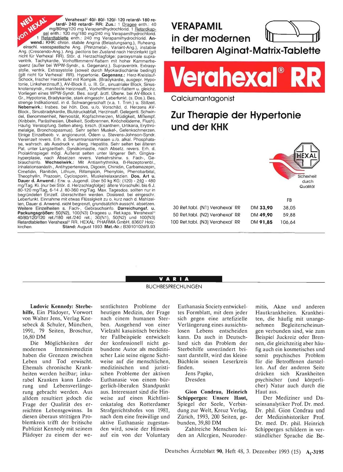 Vorschauseite 1: Ludovic Kennedy: Sterbehilfe
