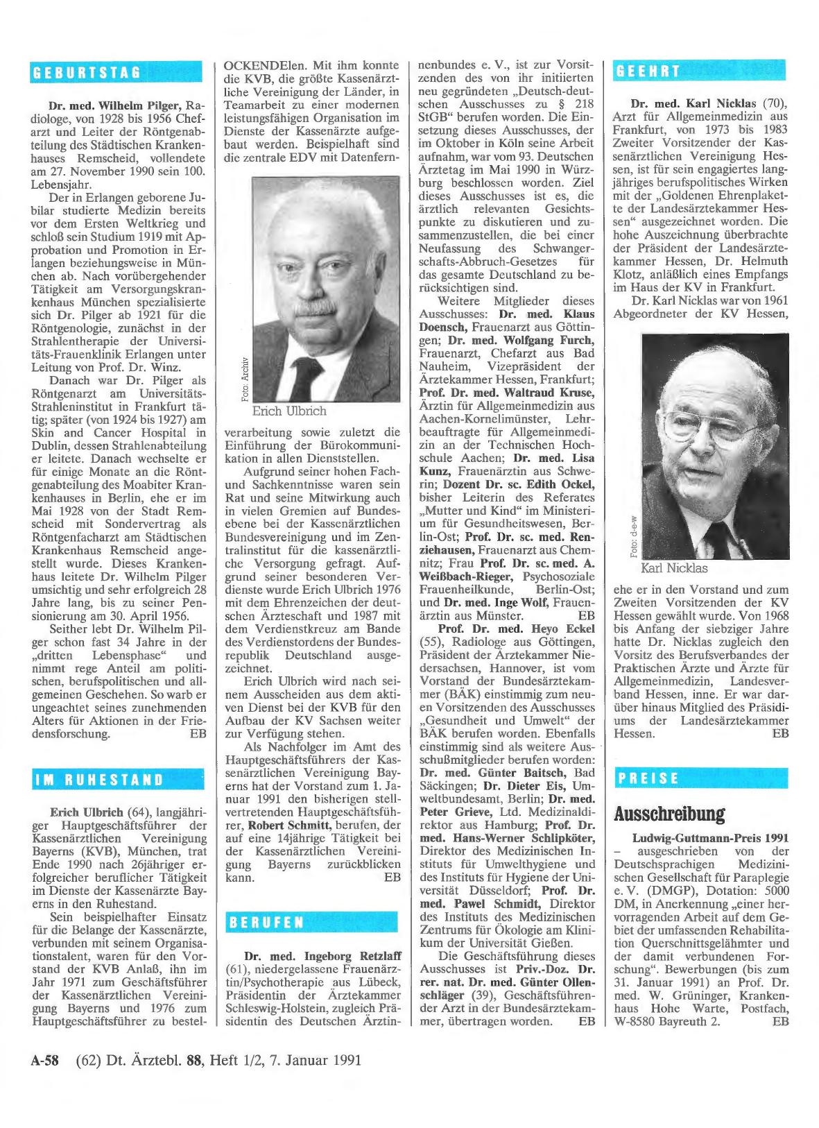 Vorschauseite 1: IM RUHESTAND