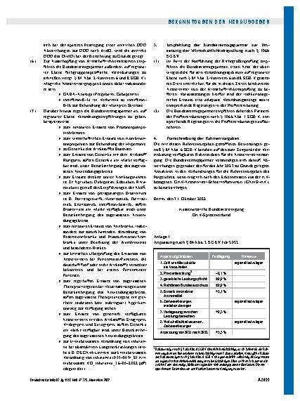 Vorschauseite 3: Rahmenvorgaben nach § 84 Abs. 6 SGB V – Arzneimittel – für das Jahr 2023