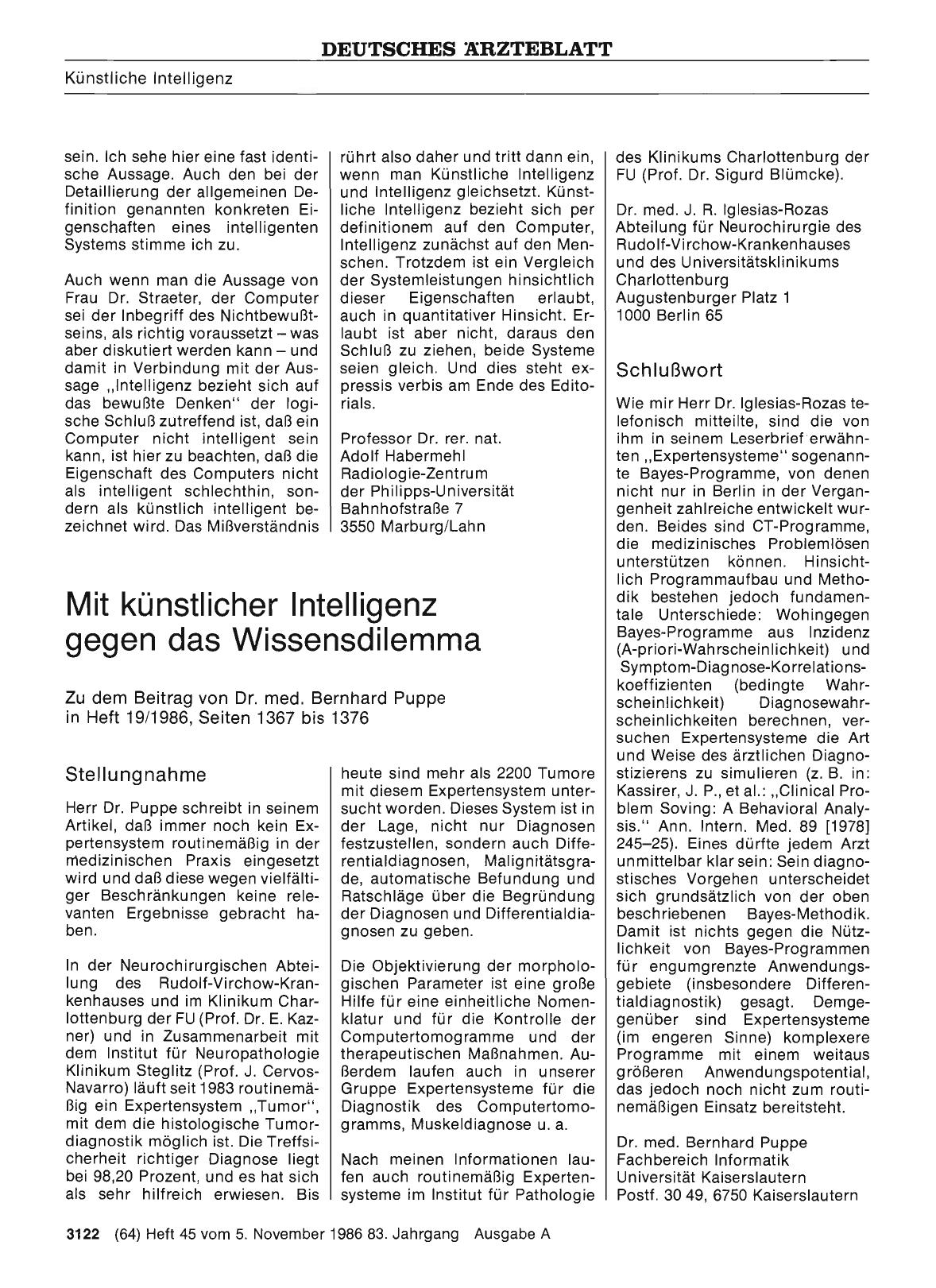 Vorschauseite 1: Mit künstlicher Intelligenz gegen das Wissensdilemma: Schlußwort