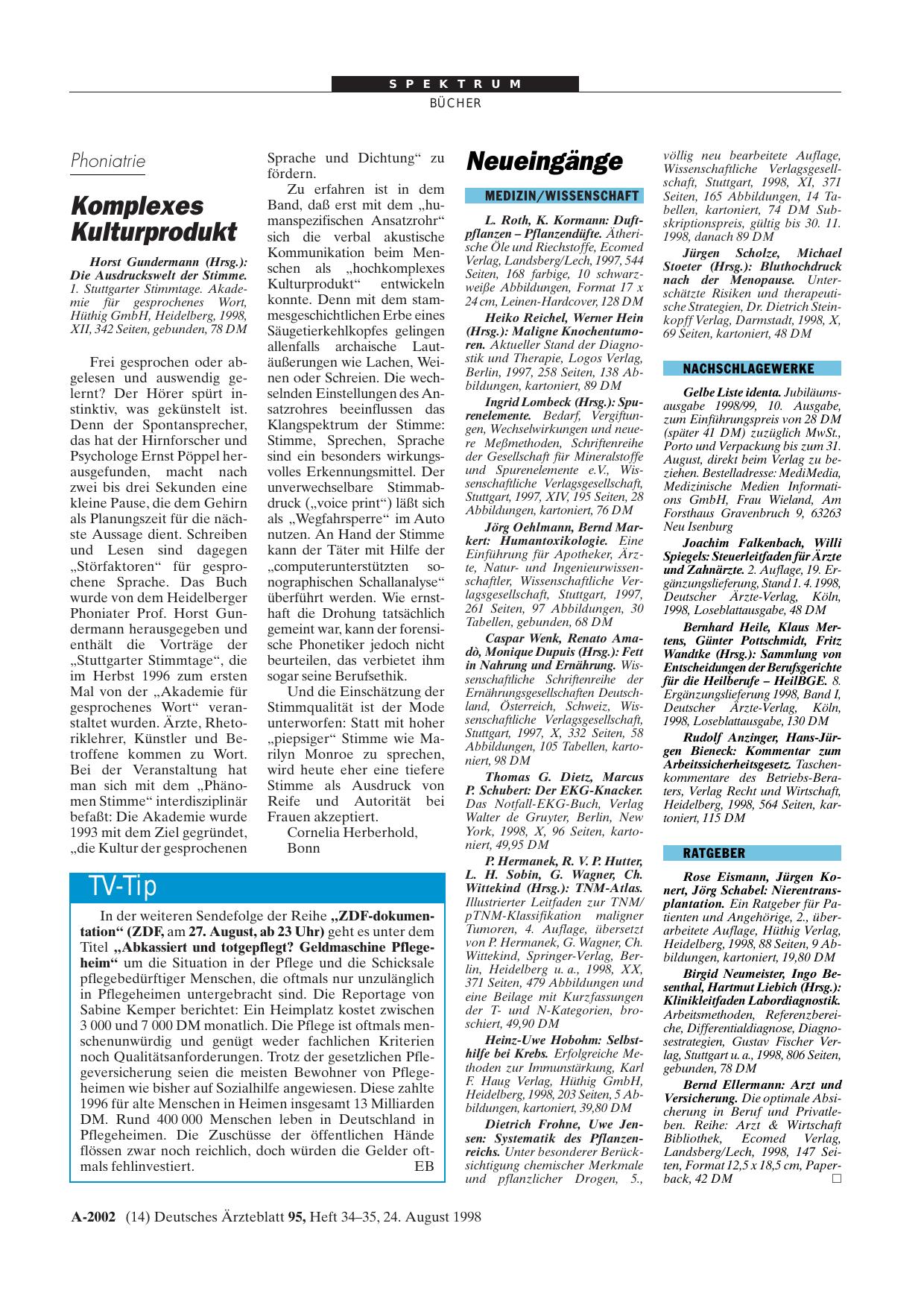 Vorschauseite 1: Die Ausdruckswelt der Stimme