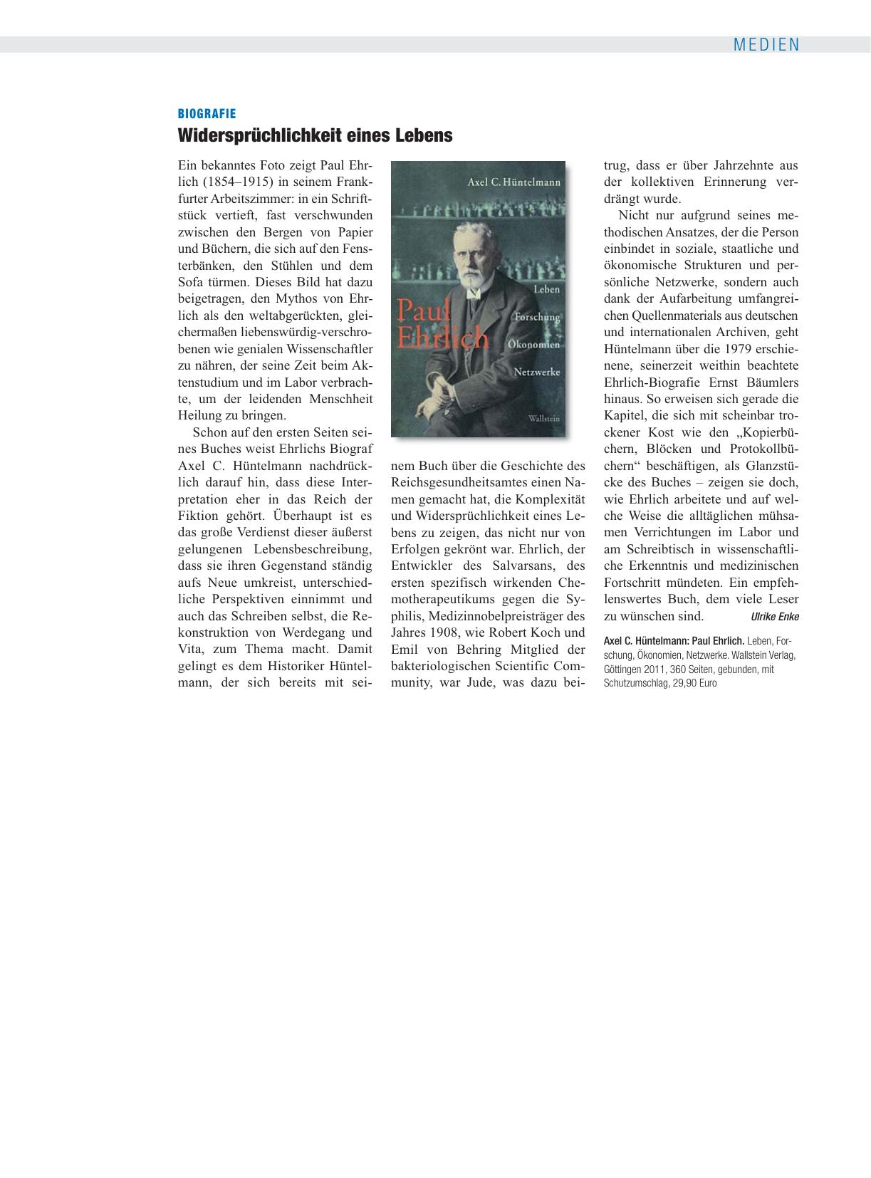 Vorschauseite 1: Biografie: Widersprüchlichkeit eines Lebens