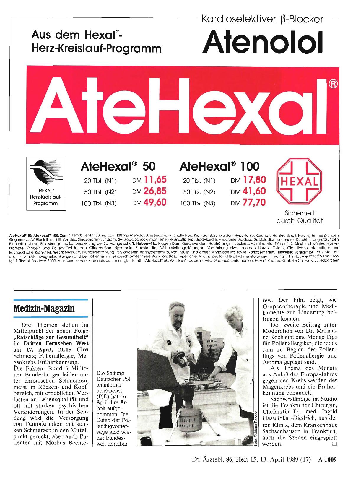 Vorschauseite 1: Medizin-Magazin