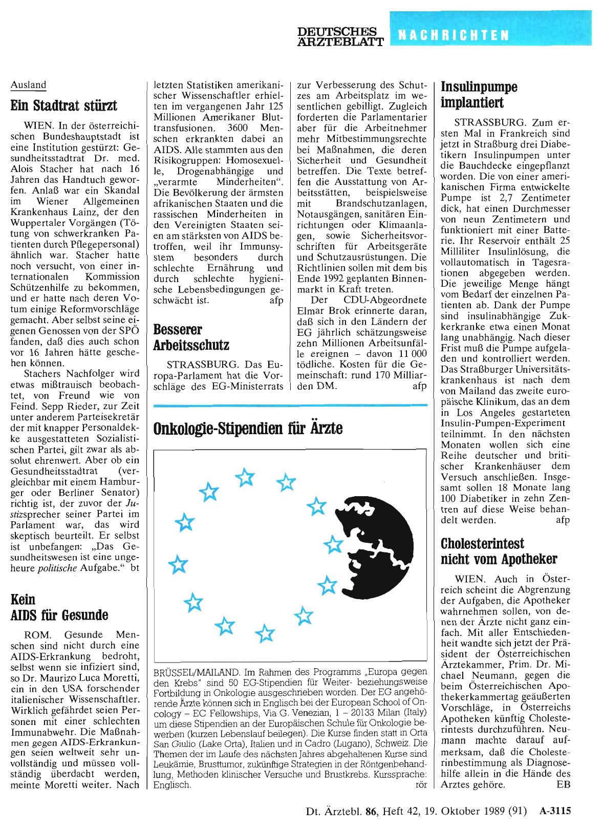 Vorschauseite 1: Cholesterintest nicht vom Apotheker