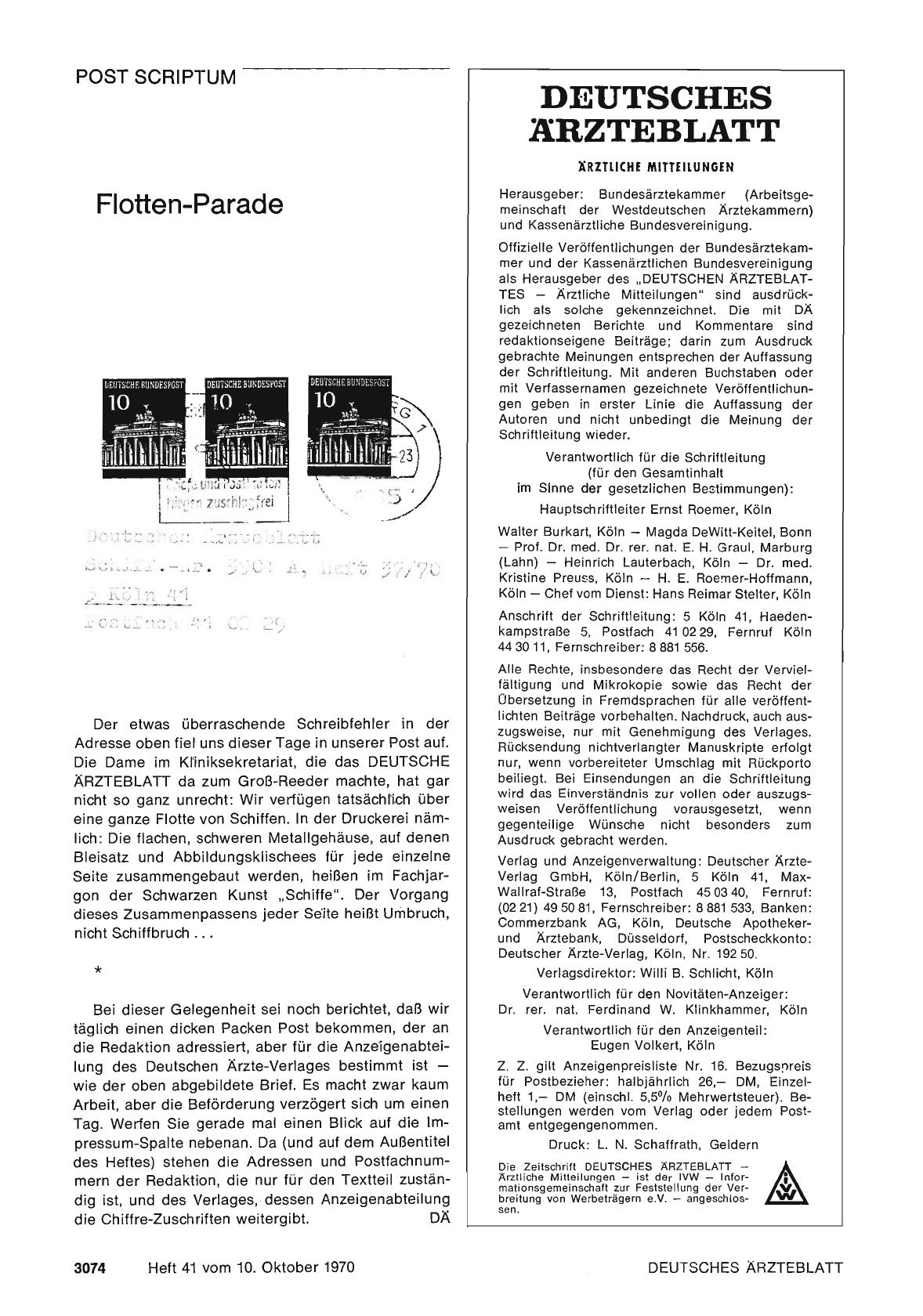 Vorschauseite 1: Flotten-Parade