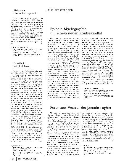 Vorschauseite 1: Risikolose Herzfehlerdiagnostik