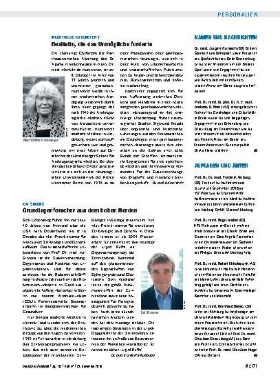 Vorschauseite 1: Aufgaben und Ämter