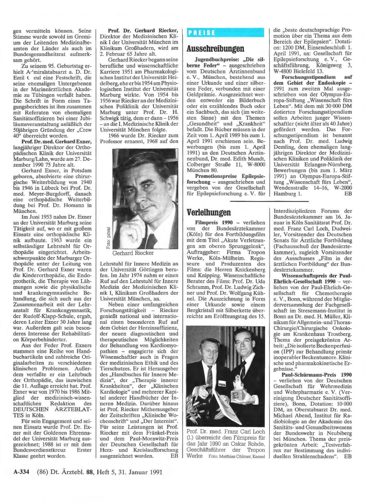 Vorschauseite 1: PREISE