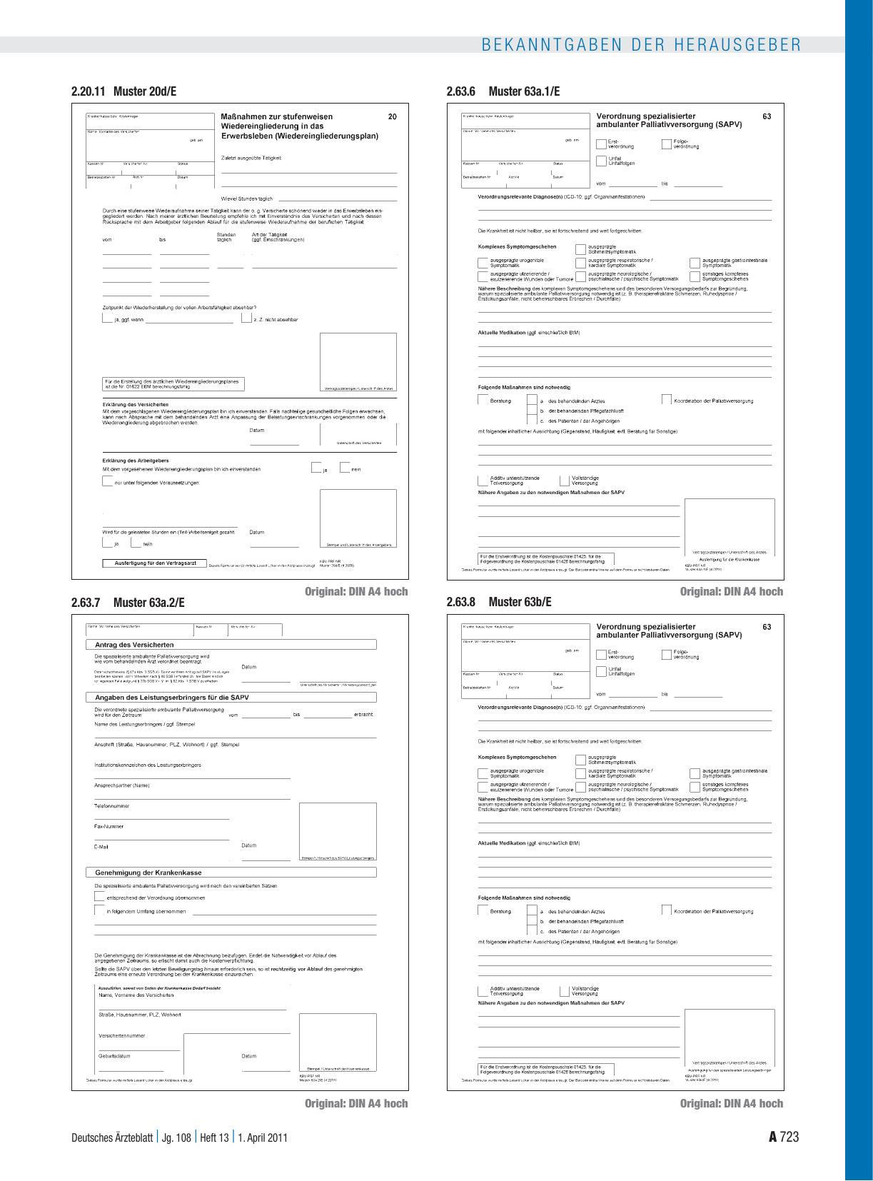 Vorschauseite 3: 14. Änderung der Vereinbarung über den Einsatz des Blankoformularbedruckungs-Verfahrens zur Herstellung und Bedruckung von Vordrucken für die vertragsärztliche Versorgung