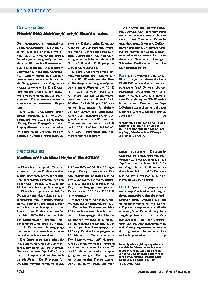 Vorschauseite 1: SGLT-2-Inhibitoren: Weniger Hospitalisierungen wegen Herzinsuffizienz