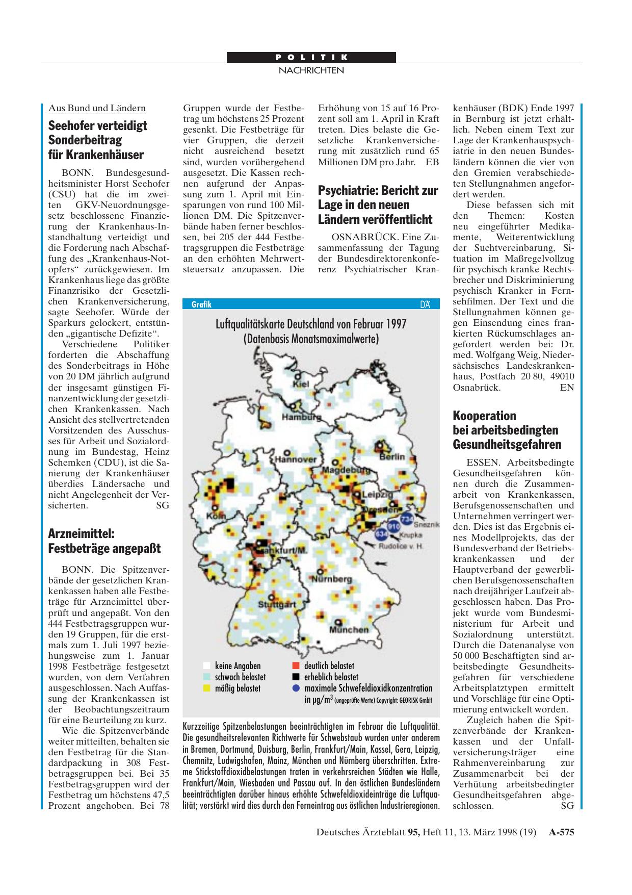 Vorschauseite 1: Kooperation bei arbeitsbedingten Gesundheitsgefahren