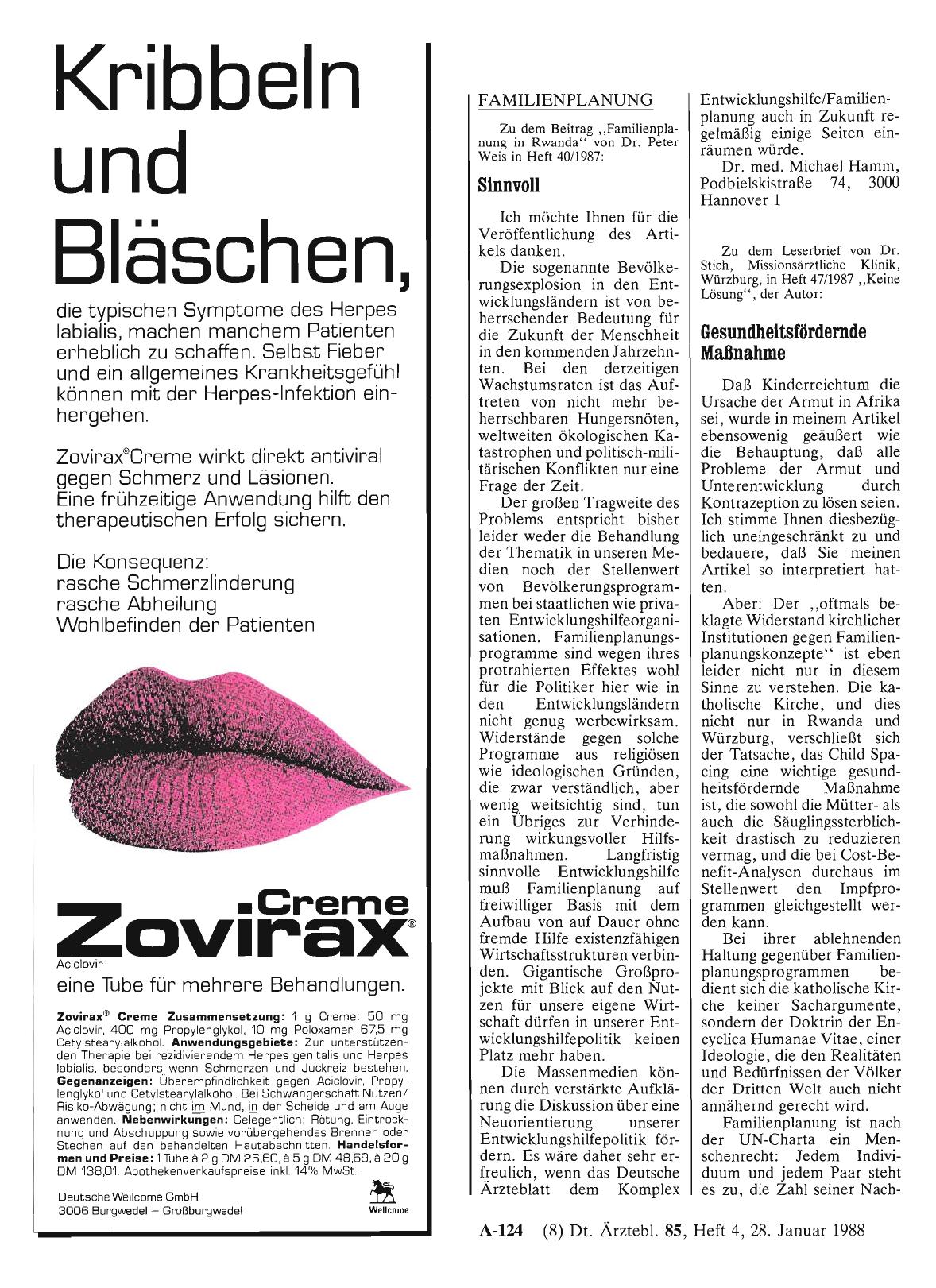 Vorschauseite 1: FAMILIENPLANUNG: Gesundheitsfördernde Maßnahme