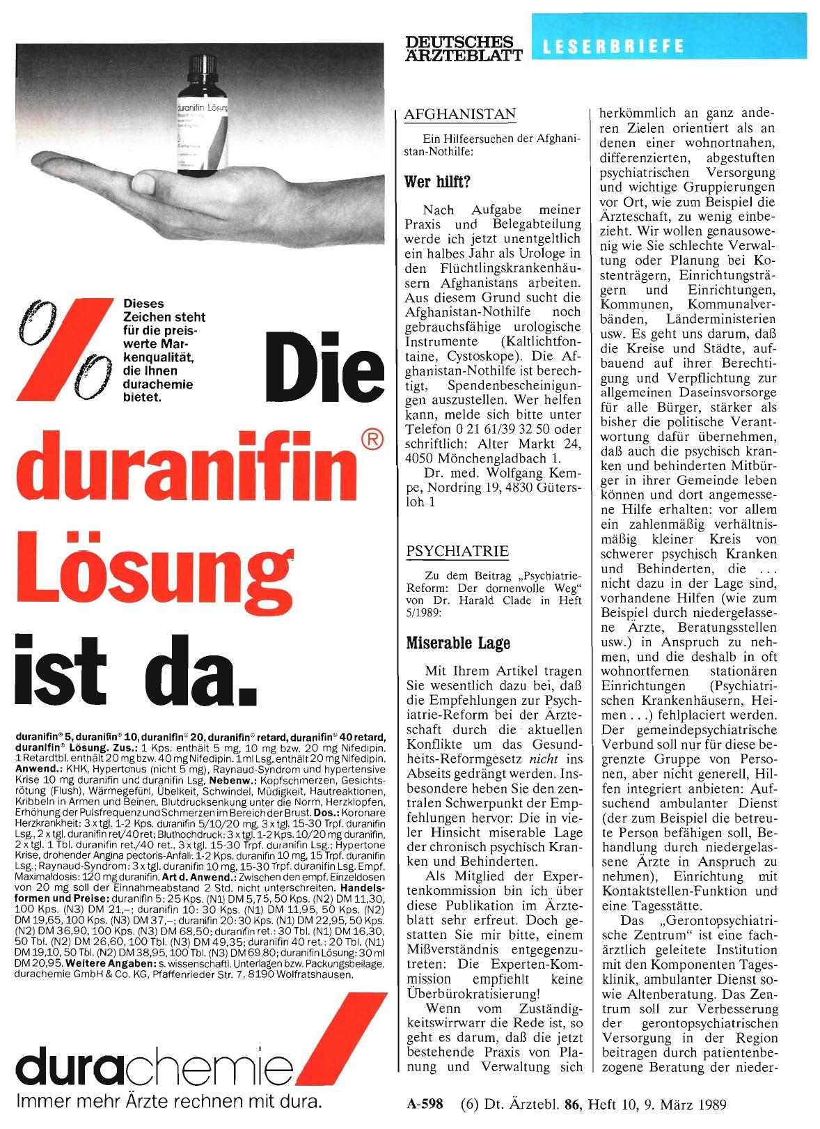 Vorschauseite 1: PSYCHIATRIE: Miserable Lage
